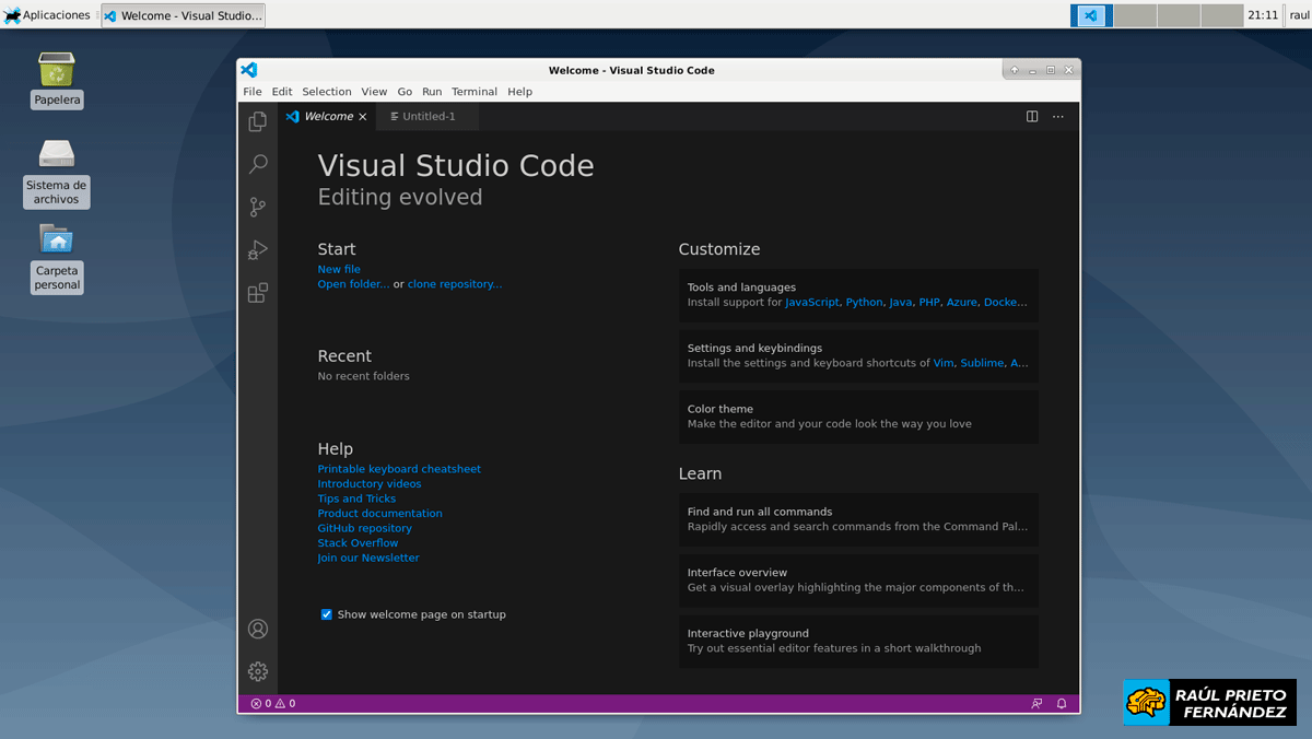Visual Studio Code Linux