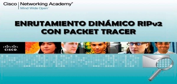 👉 Enrutamiento dinámico RIPv2 con Packet Tracer