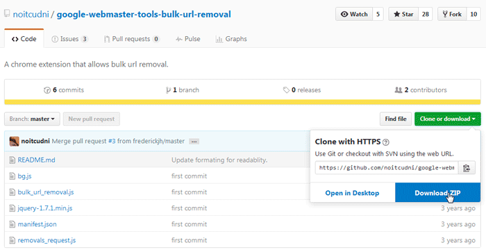 Eliminar URLs de Google
