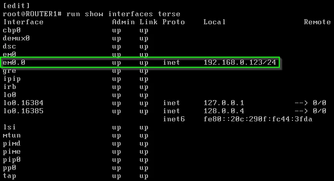 Virtualizar JunOS con VmWare