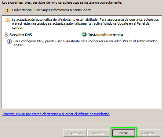 Servidor DNS Windows 2008r2