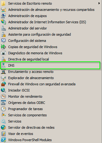 Servidor DNS Windows 2008r2