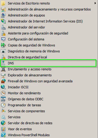 Servidor DNS Windows 2008r2