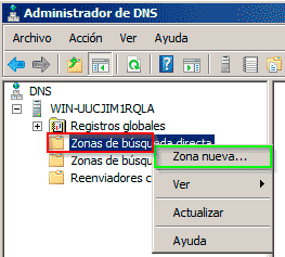 Servidor DNS Windows 2008r2