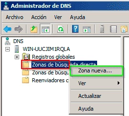 Servidor DNS Windows 2008r2
