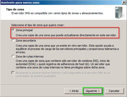 Servidor DNS Windows 2008r2