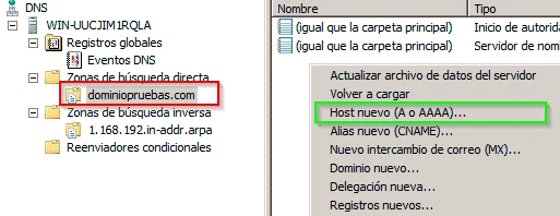 Servidor DNS Windows 2008r2