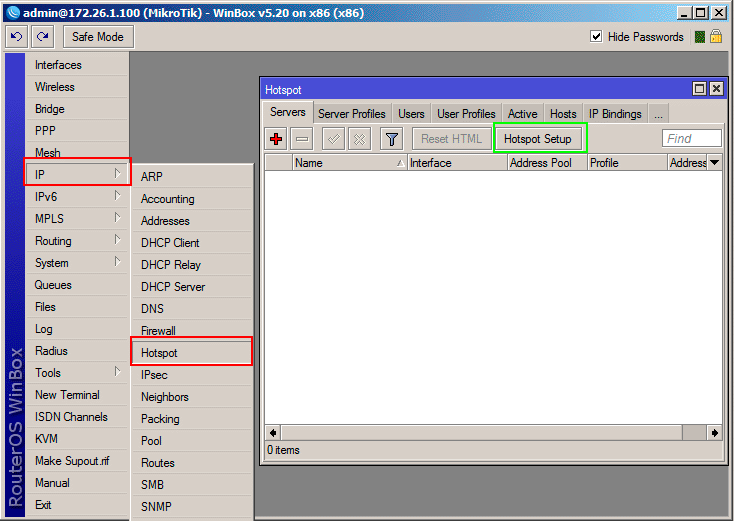 Hotspot Mikrotik