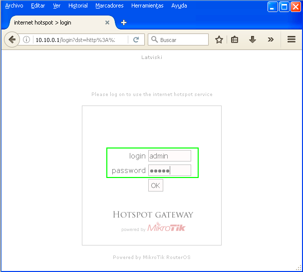 Hotspot Mikrotik