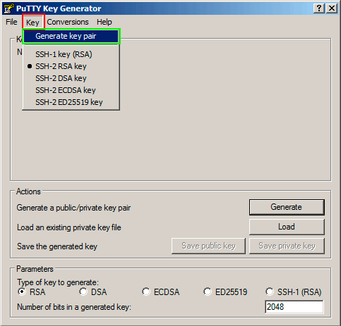 SSH Keygen Mikrotik