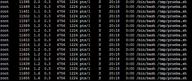 Matar procesos en Bash