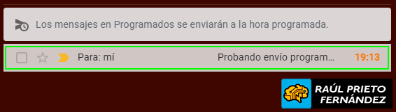 Programar Emails con Gmail