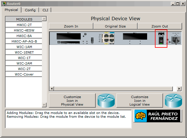 Recuperar contraseña Packet Tracer