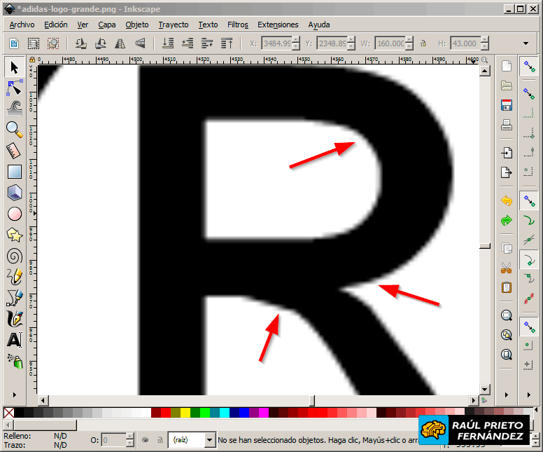 Vectorizar imagen con Inkscape