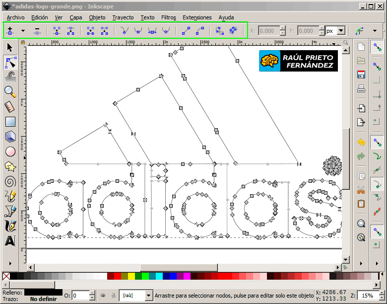 Vectorizar imagen con Inkscape