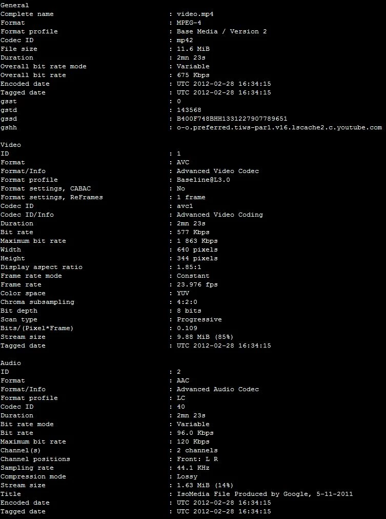 Ver codecs en GNU/Linux