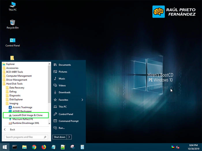 Clonar discos Hirens Boot