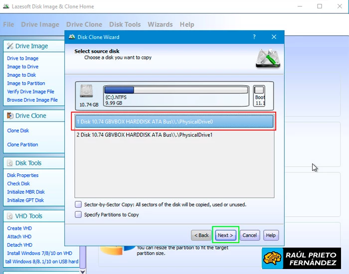 Clonar discos Hirens Boot
