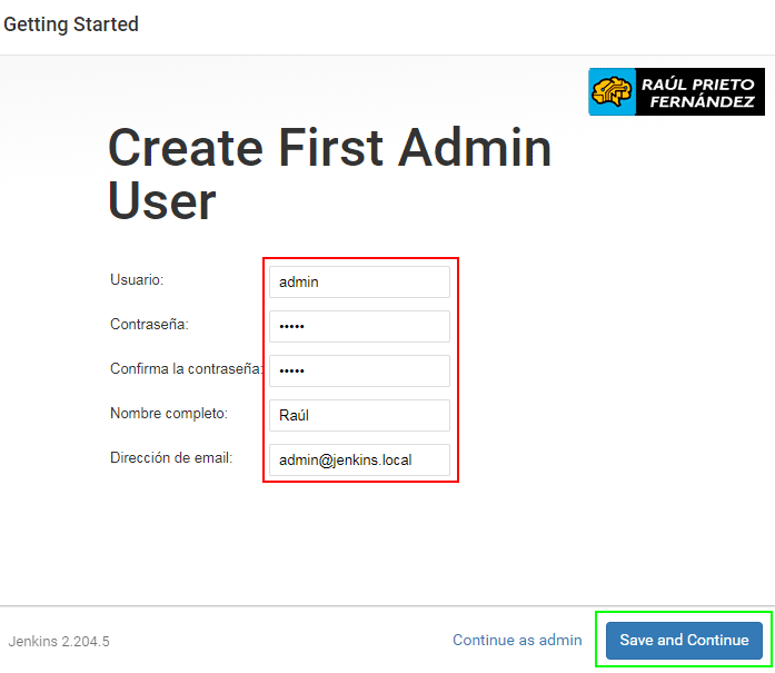 Instalación Jenkins Debian