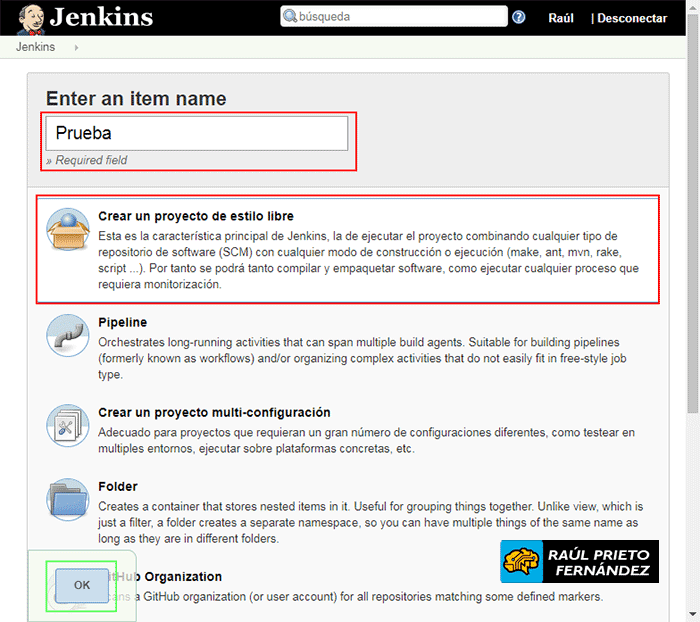 Instalación Jenkins Debian