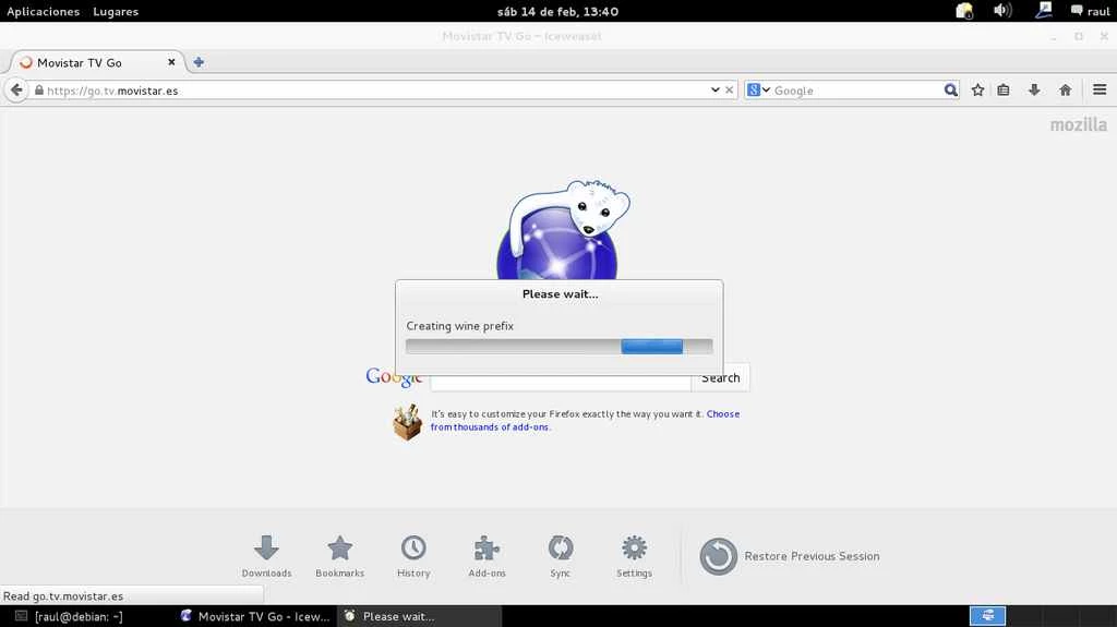 Movistar GO en GNU/Linux