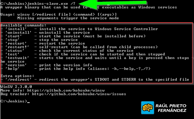 Slave Jenkins Windows