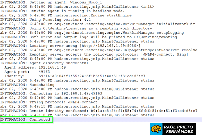 Slave Jenkins Windows