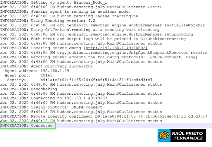 Slave Jenkins Windows