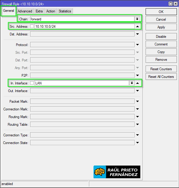 Bloquear Páginas Webs Mikrotik