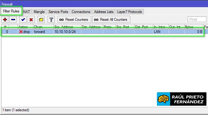 Bloquear Páginas Webs Mikrotik