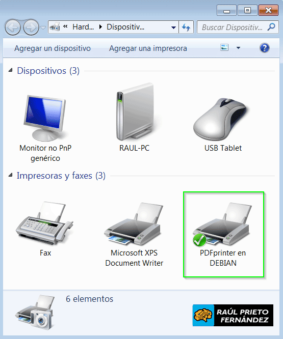 Samba PDF Printer
