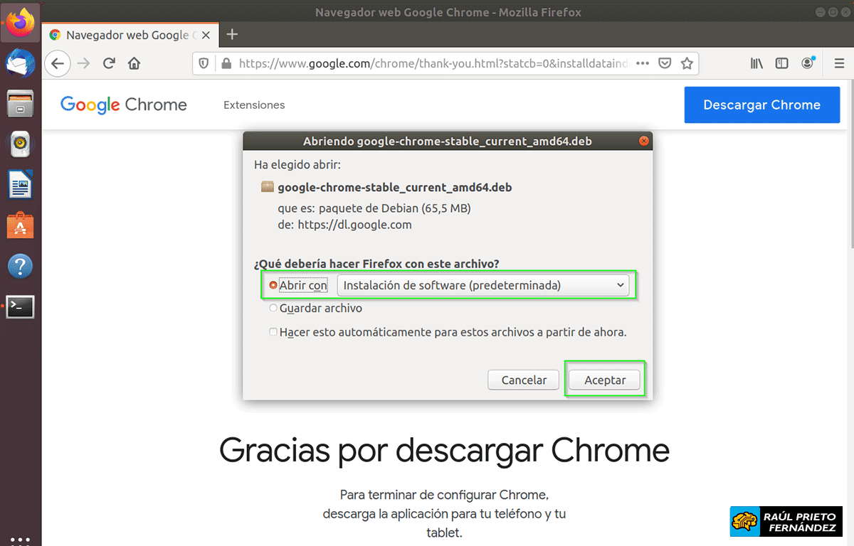 Google Chrome Ubuntu