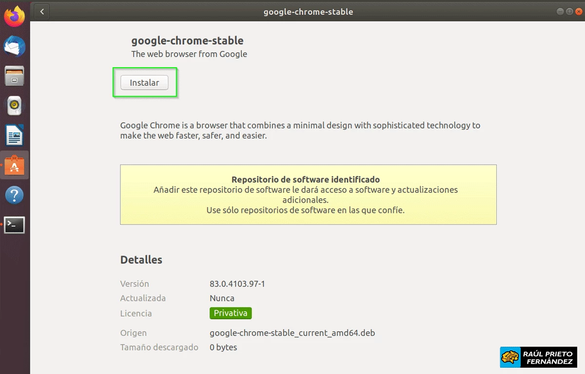 Google Chrome Ubuntu