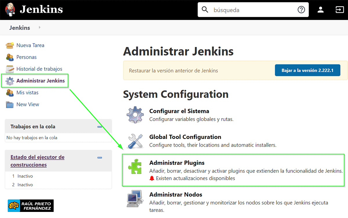 Slave Jenkins GNU/Linux