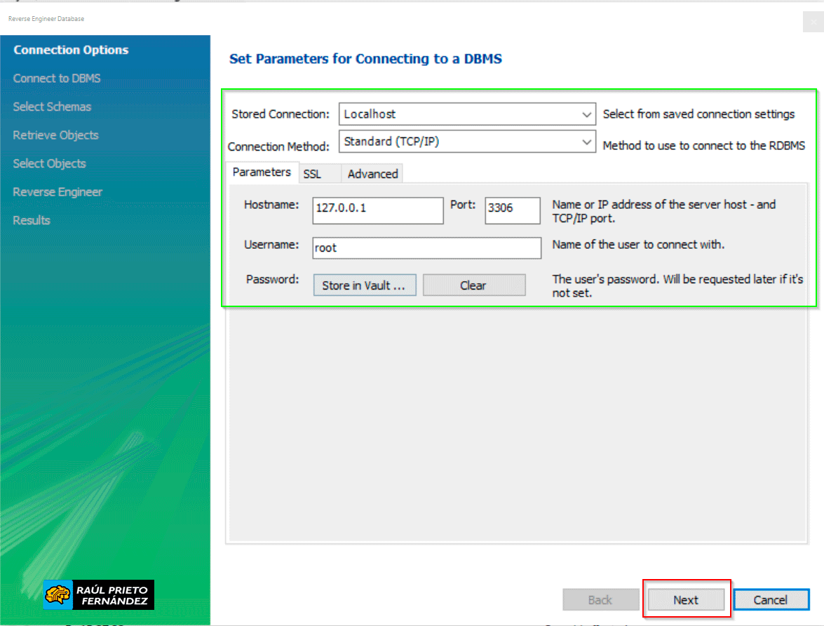 EERR Modelo Workbench
