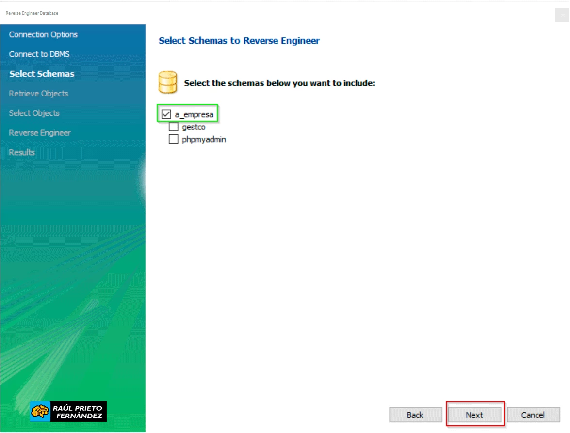 EERR Modelo Workbench