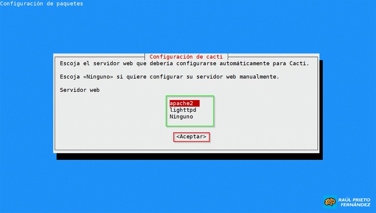 Instalar Cacti Debian