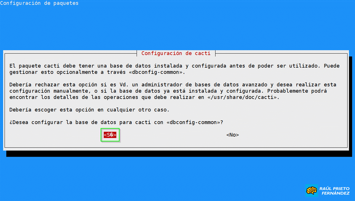 Instalar Cacti Debian