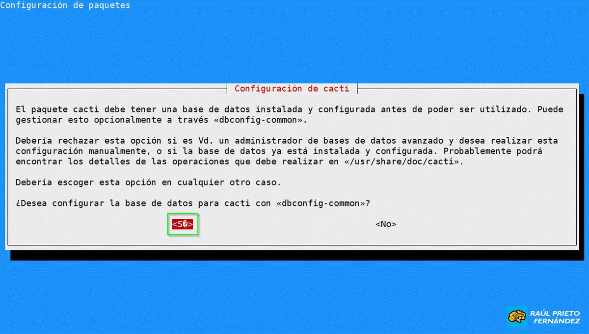 Instalar Cacti Debian
