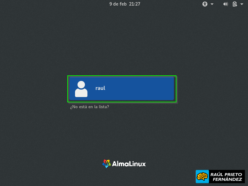 Instalar Alma Linux