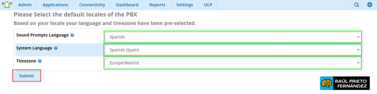 Configurar FreePBX y Asterisk