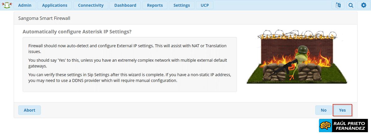 Configurar FreePBX y Asterisk