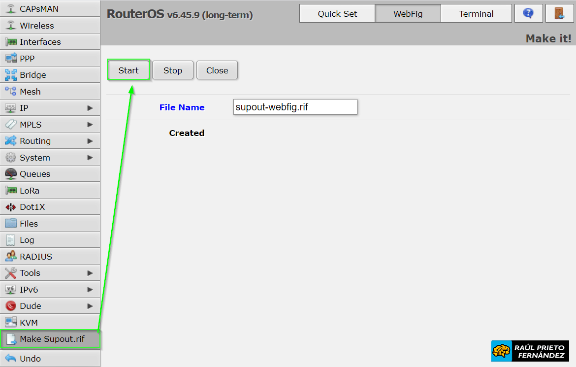 Support File Mikrotik