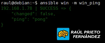 Conectar Windows Ansible
