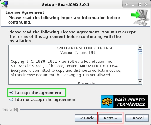 BoardCad y GNU/Linux
