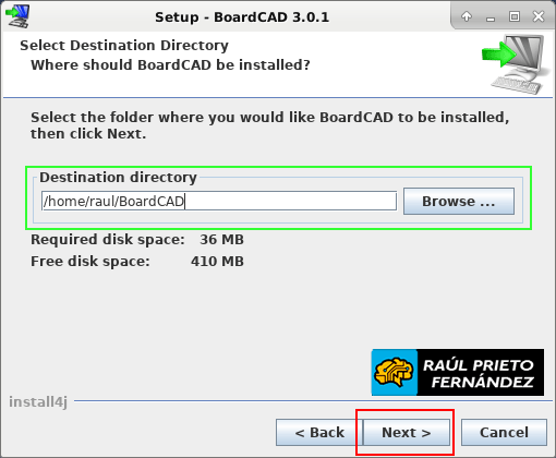 BoardCad y GNU/Linux