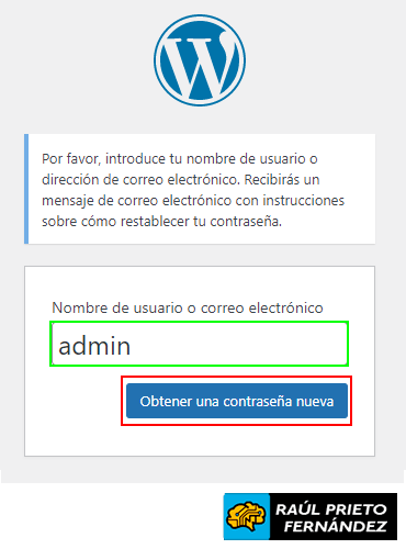 Password Wordpress