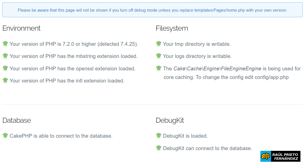 Instalar CakePHP