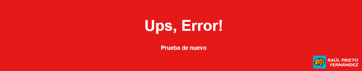 Página de error Nginx