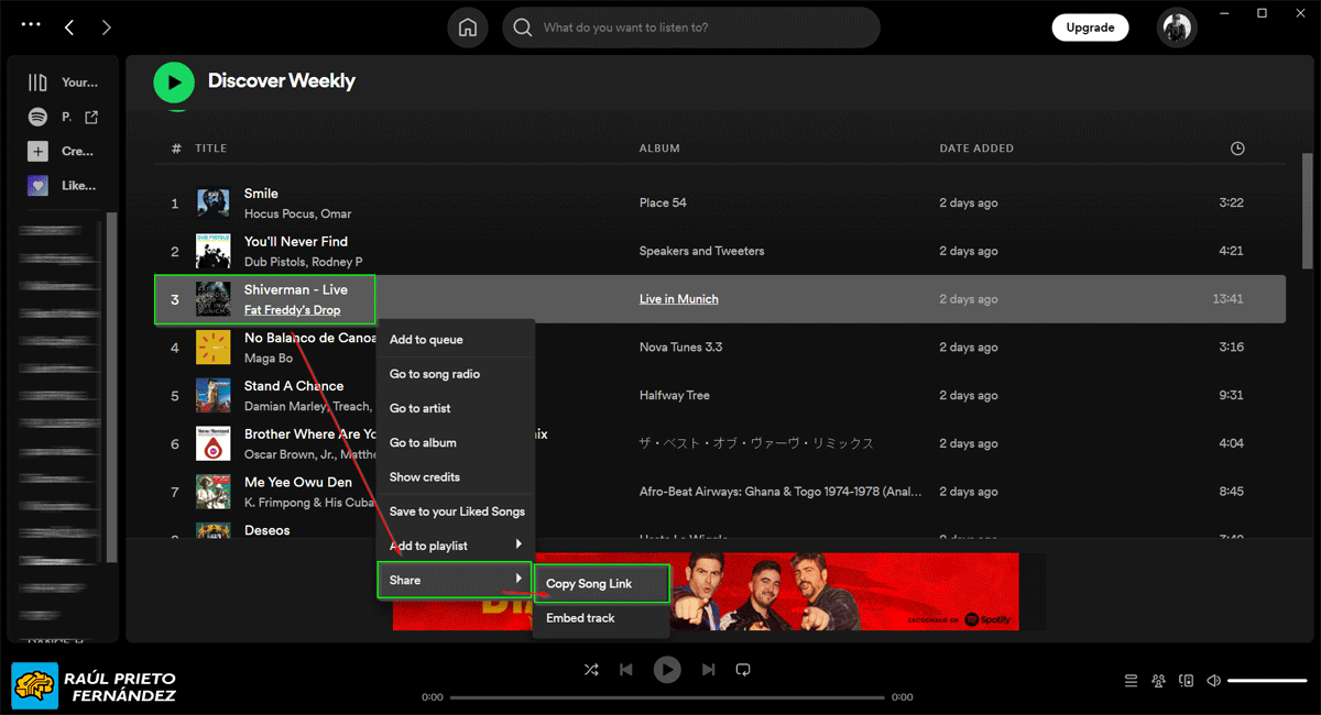 Descargar música Spotify con Spotiflyer